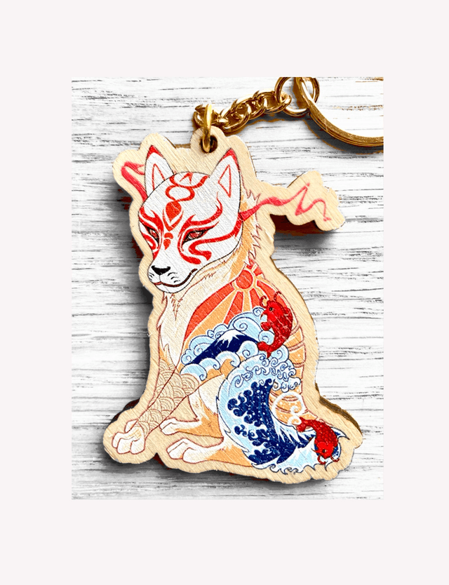 SHIBA KITSUNE | Porte-clés