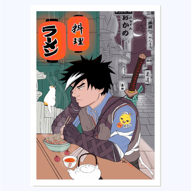 RAMEN SAN | Art Print